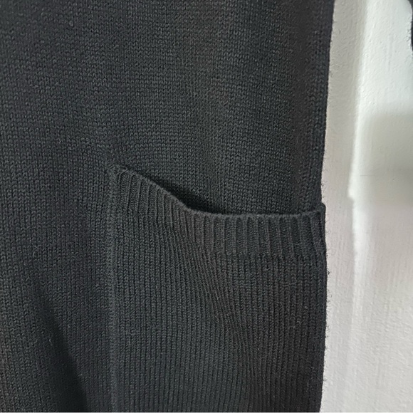 Vintage Liz Claiborne Long Full Length Lambswool Wool Blend Sweater Dress Medium - Picture 3 of 5